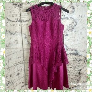 Eliza J. Overlay Lace Dress